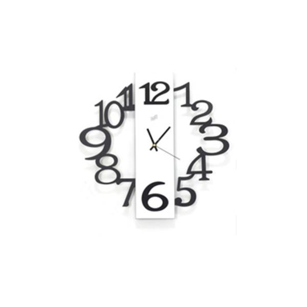 46 * 46 * 3cm Wrought Iron Wall Clocks with Acrylic Cover CK004 