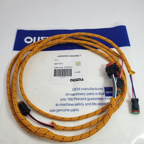 Partie d'essai du moteur CAT E320GC Harness de câblage 527-1870