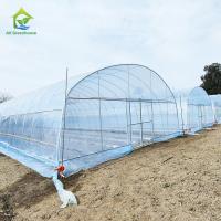 Galpão de filmagem de plástico agrícola Galpão poli-túnel Estufas vegetais com sistema de arrefecimento / aquecimento / irrigação