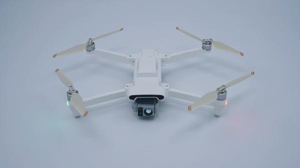 FOVA X8 12μm IR Pixel Thermal Imaging Drone 10 Color Palettes 100Mbps Video for Inspection Detection Range Up To 10 Meters