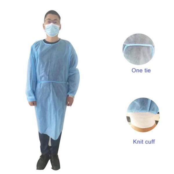 Non Sterile Civil Use Disposable Isolation Clothing