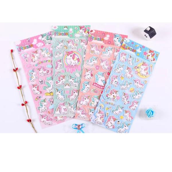 Стикеры нестандартной конструкции Eco дружелюбные для мультфильма 3D ЕВА детей милого пенятся стикер PVC эпоксидной смолы тучный