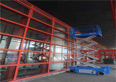 Ladder Scaffolding Scissor Lift Table , Elevated Work Platform Table Easy Maintenance