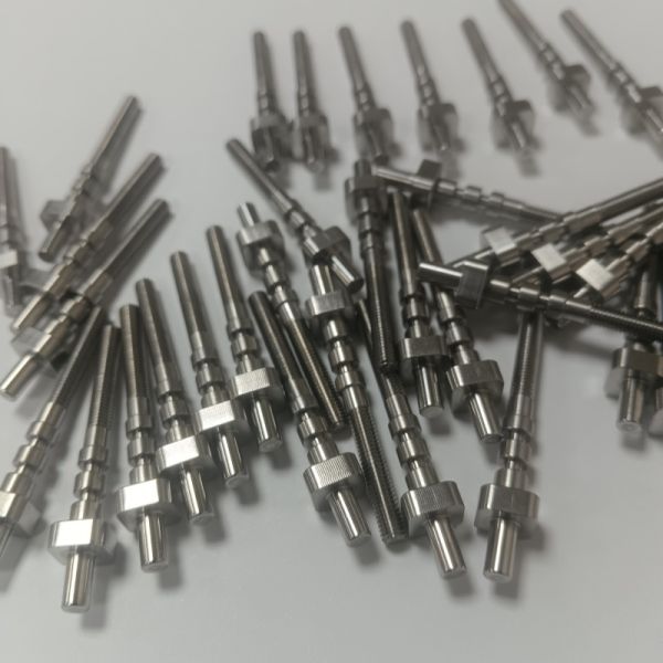 304 Stainless Steel CNC Milled Long Shaft Precision Threaded Rod for Medical Devices