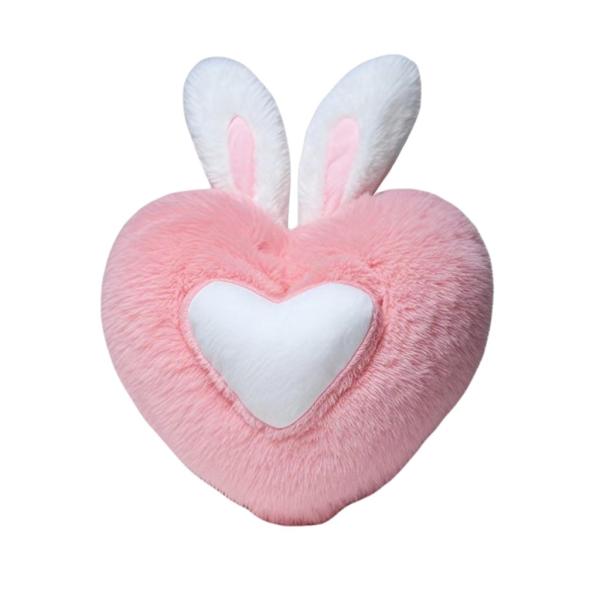 Cute Heart Shaped Plush Pillow Soft Sleeping Pillow Living Room Decor Valentine's Day Gifts Comfortable Love Pillow Sofa Cushion