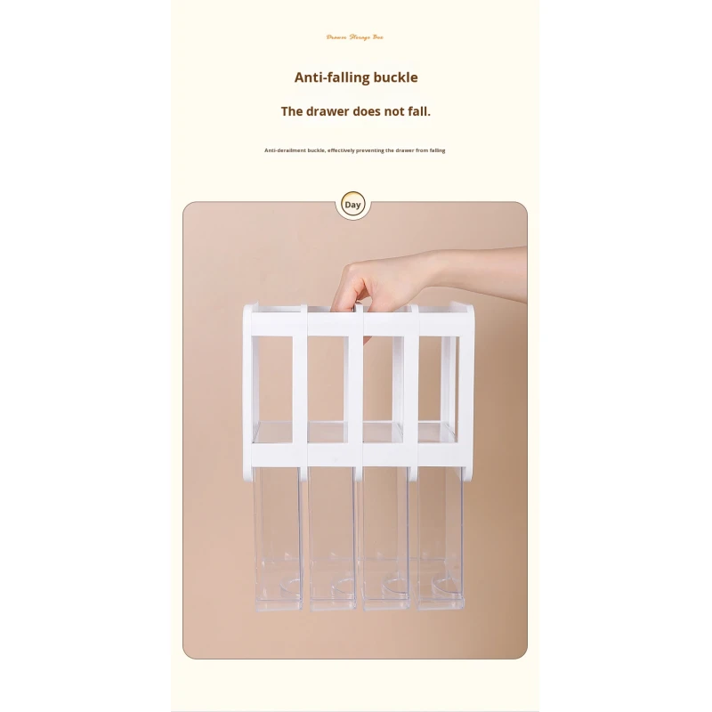 Multi-layer Plastic Desktop Storage Drawers Rectangle Office Organization Jewelry Cosmetics Storage Jewelry Storage Box