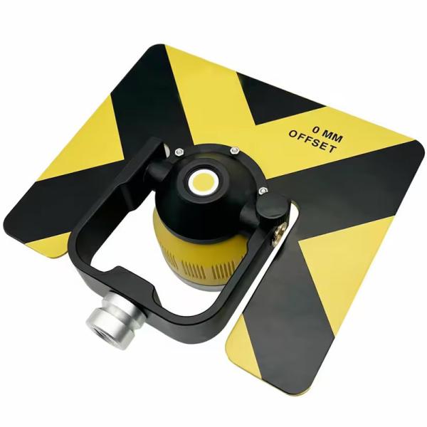 Single Prism 15UB3 Compatible for Topcon SOUTH FOIF Total Station Surveying Constant -30/0mm 5/8x11 Female Thread Metal Holder