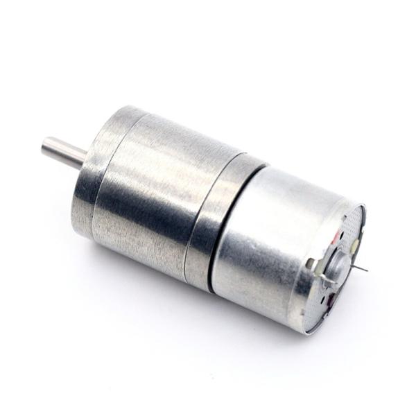 Small 25mm Brush Motor Jga25-310 6v 72rpm 1:103 Brush Small Motor Low Speed High Torque Micro