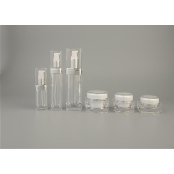 Бутылка лосьона прозрачной пластмассы верхнего качества пустая круглая с насосом