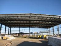 Surface de cadre en acier galvanisé ou peint Construction préfabriquée de structures en acier avec service de fabrication et de construction