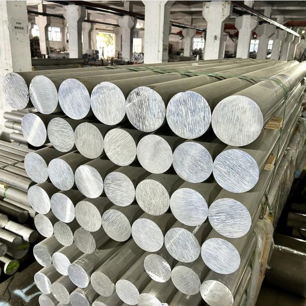 T6 Temper Aluminum Round Bar ASTM 5052 6061 6063 7075 Melting Point 660.3°C