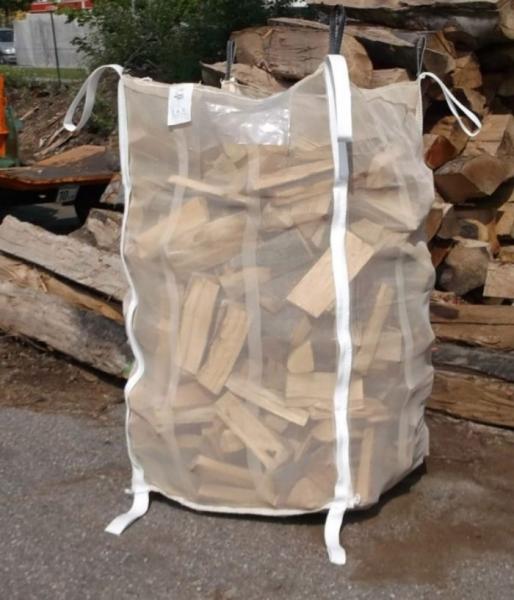 Black White 180gsm 800kg 1000kg 1.5ton Ventilated Big Bags For Sale Firewood