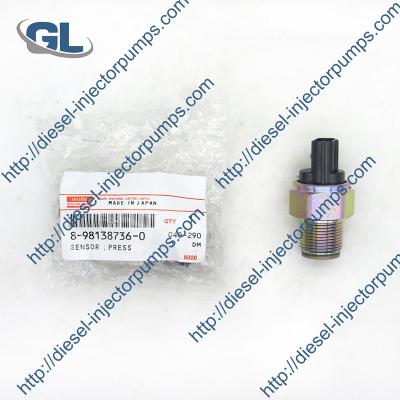 Genuine common rail pressure sensor 499000-6310 8981387360 8-98138736-0 for ISUZU
