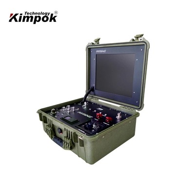 Portable COFDM Video Receiver with 1080P Video Resolution 300-4400MHz Frequency and 120G SSD Memory