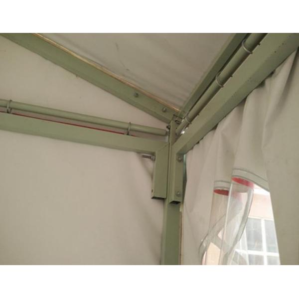 Chinese Style Red Outdoor Party Tents / Outside Canopy Tent For Wedding Events