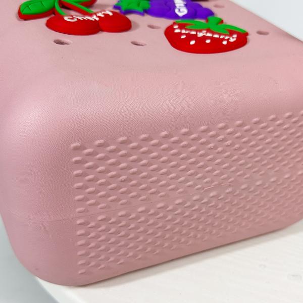 Moda bolsas de playa de goma grandes fáciles de limpiar alta capacidad para uso a largo plazo