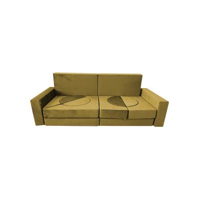14PCS Modular Foam Kids Play Sofa Playscape Couch With Waterproof Liner
