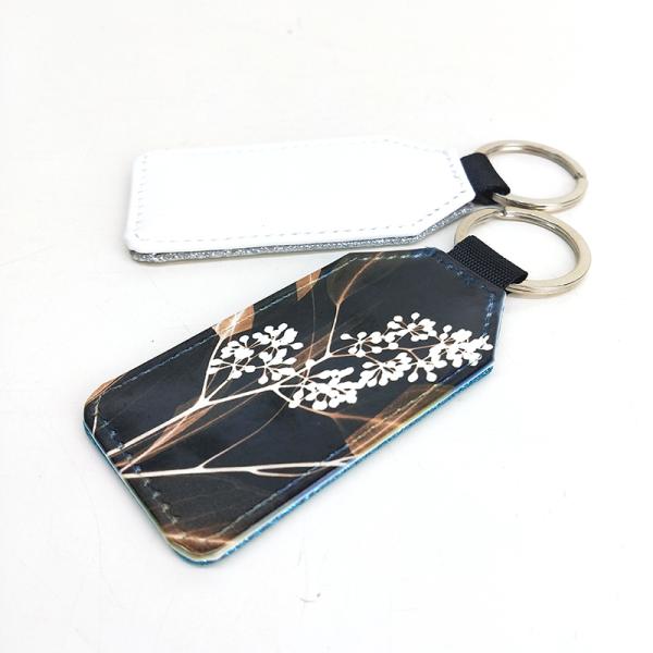 PU Leather 3mm Thickness Giltter Dye Sublimation Blanks