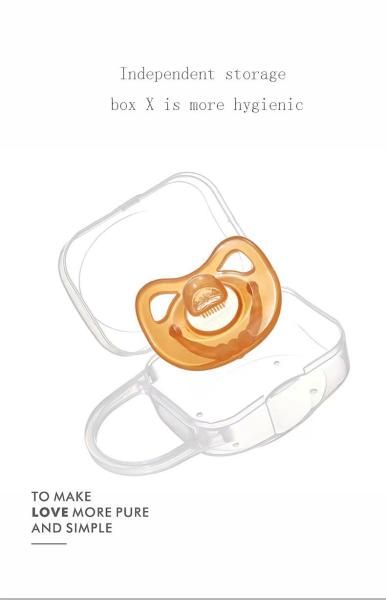 Skin Friendly And Soft Liquid Silicone Pacifier Food Grade Soothing Baby Silicone Pacifier
