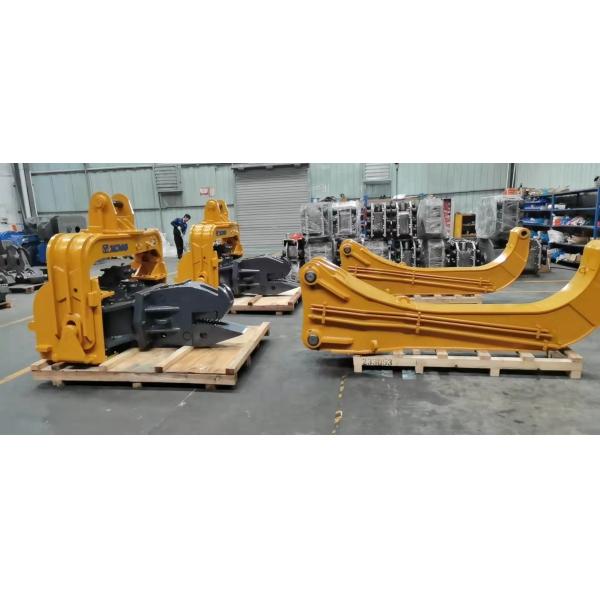 машина кучи листа 12m пневматическим установленная экскаватором управляя