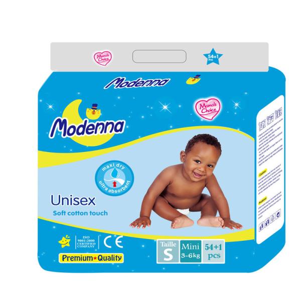 La couche-culotte jetable molle superbe de bébé tirent vers le haut S respirable non toxique M L taille de XL