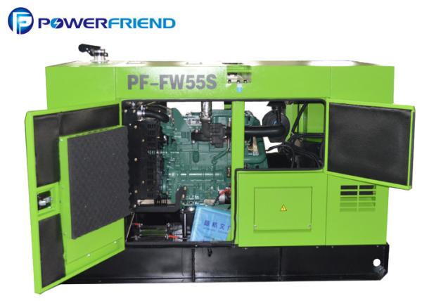 20kw Silent Generator Set Power Genset 65dB Green With ISO CE Certificate