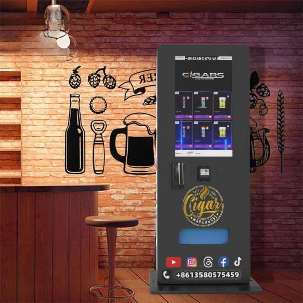 Automatic User-Friendly Wigs Spring Touch Screen Vending Machine for Public Spaces