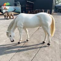 Une sculpture de cheval animé réaliste avec des mouvements réalistes pour des expositions en plein air