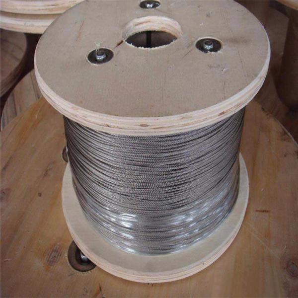 Wire Rope 7X19 Diameter 3.18mm 3.2mm 1/8inch 5000FT 12mm 7 X 7 316 Stainless Steel Wire Rope Construction Ss 304 Rope Wire 3 Mm