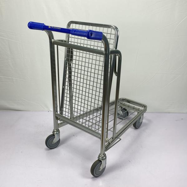 Логотип емкости вагонетки 200Kgs склада двойной палуба планшетный сверхмощный подгонял