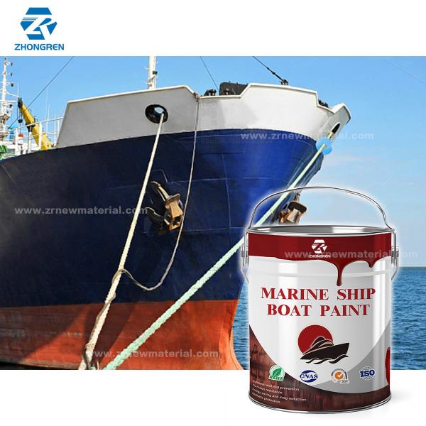 Rust Resistance Marine Boat Paint Long Lasting Marine Coating Paint Rainproof