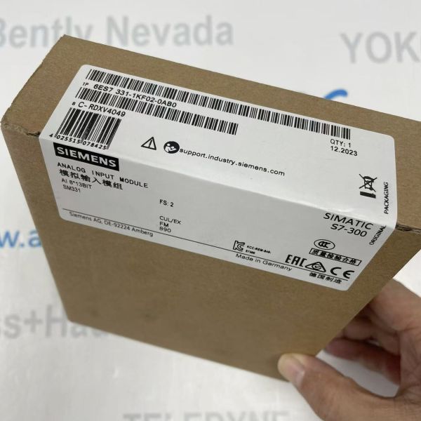 SIEMENS 6ES7 331-1KF02-0AB0 High-Precision SIMATIC Analog Input Module