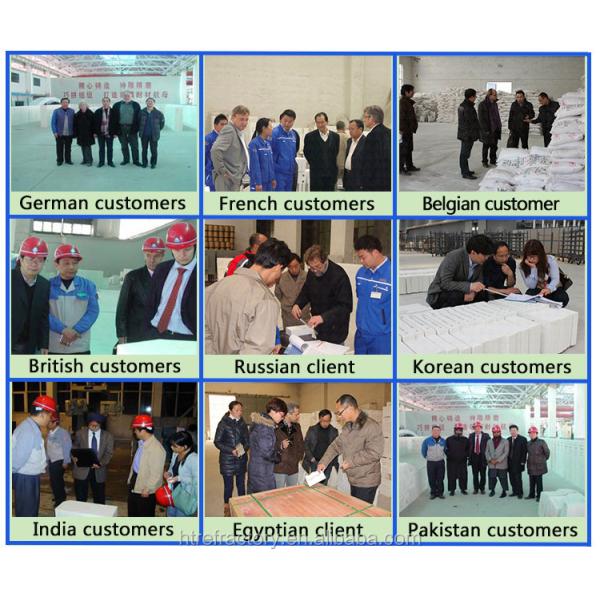 Коксовая печь и стеклянная печь Использованы желтые рефракторные кирпичи кремния с содержанием SiC 0.01-0.4