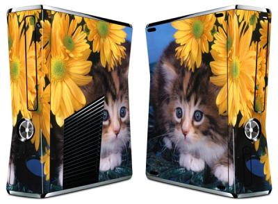 Console Skin Sticker for XBOX 360 slim Skin Sticker,OEM Welcome for XBOX 360 slim Skin sticker