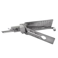 Lishi 2in1 Outil HU66 SC1 SC4 KW1 R52 KW5 AM5 M1/MS2 B111 TE2 Décodeur de sélection de serrure