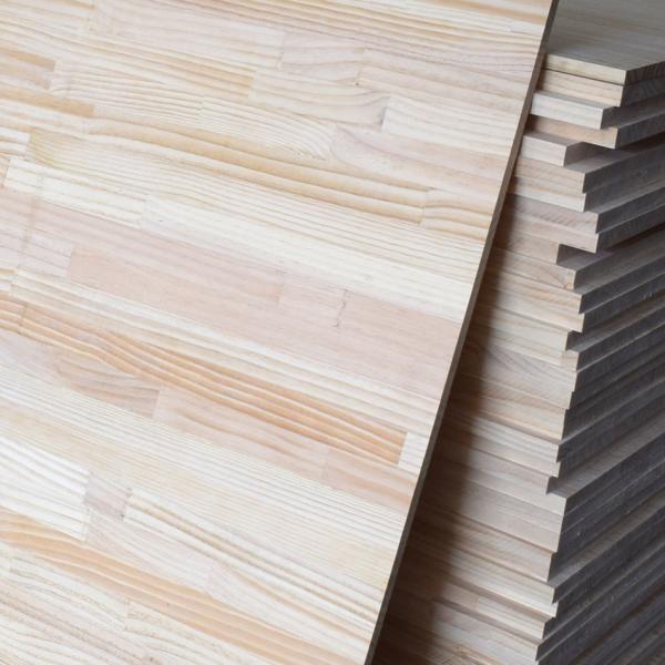 smooth finish Finger Joint Wood Board Pine Furniture Panels CARB certified