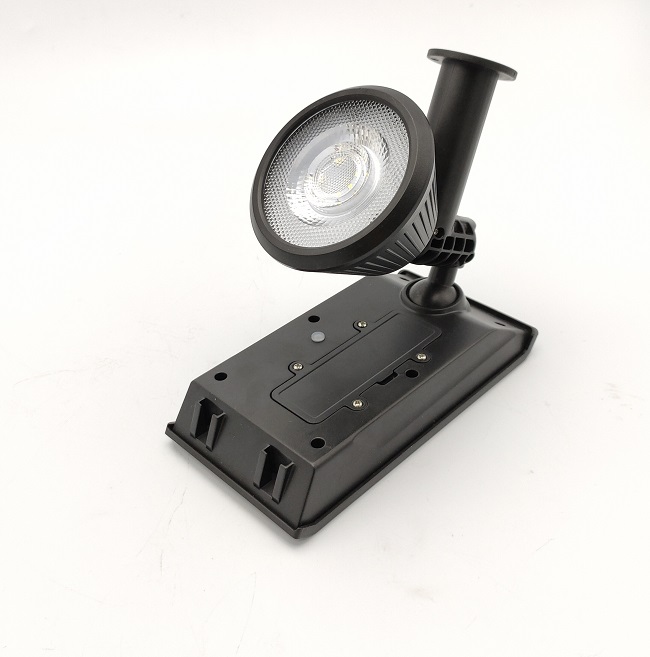 Батарея лития 23x13.5x8.5cm ABS 1500mah 18650 света 8LED СИД сада солнечная приведенная в действие