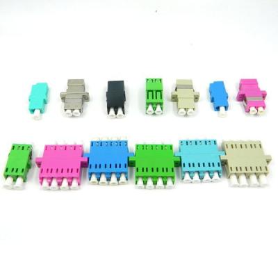 adaptador da fibra do Lc da tomada do fechamento do cartão do quadrilátero 10G para a telecomunicação