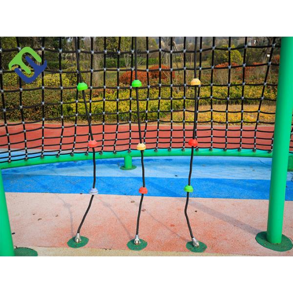 Outdoor Playground Climbing Net Rainbow 16mm Diameter Combination Rope