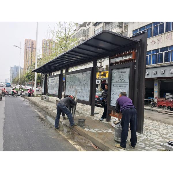 6 Hours/Night Glass Bus Shelter