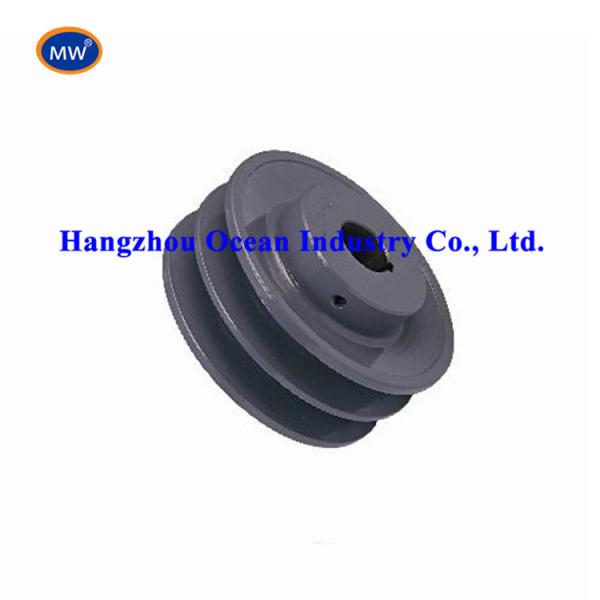 Belt Conveyor Pulley with Black Oxide or Zinc Plated Surface