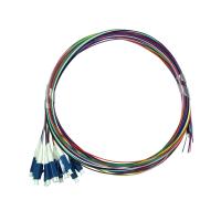 O comprimento do LC UPC G652D G657A da trança da fibra ótica 12FO personalizou LSZH