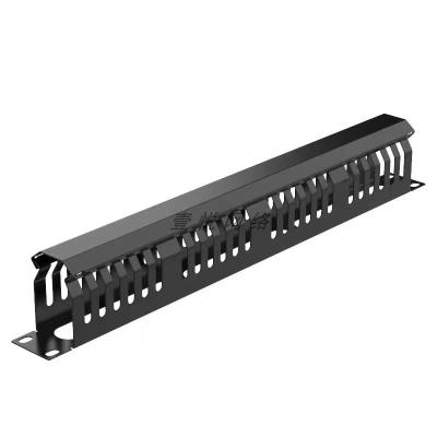 19 1U 24 Port Cable Management Network Steel Organizer for Cable Wire Accessories
