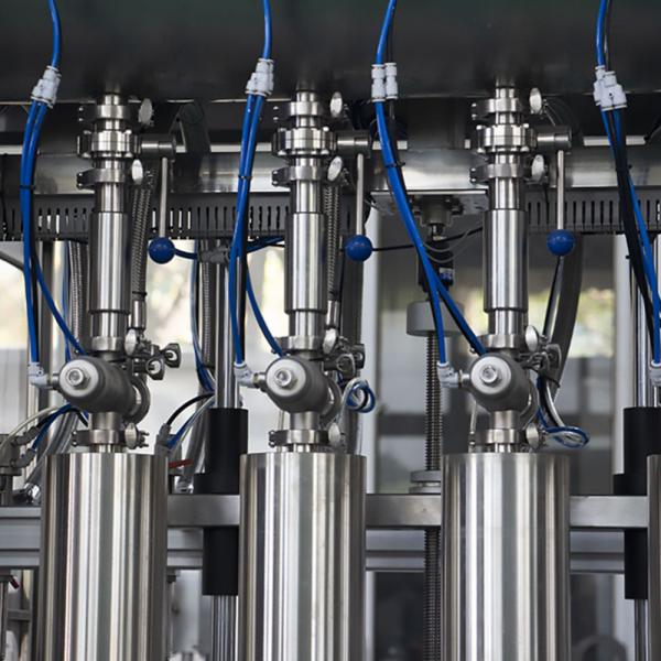Máquina automática de enchimento de frascos de vidro