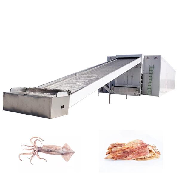 Vegetables Chili Seafood Mesh Belt Dryer Intelligent Temperature Control