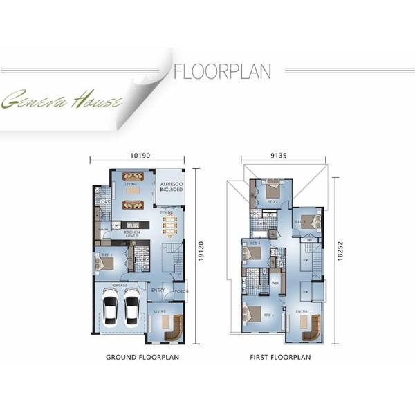 Kits de casa prefabricada doble prefabricada con estructura de acero ligero de calibre, casa modular