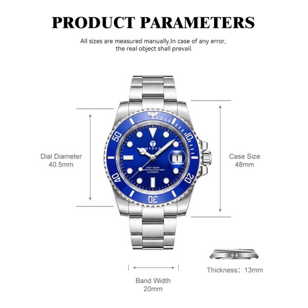 Abyss-Master 20ATM Automatic Custom Diver Watch