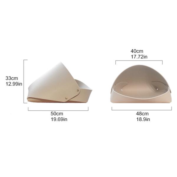 Cat Breathable 3mm Felt Pet Cave Contains A Pad