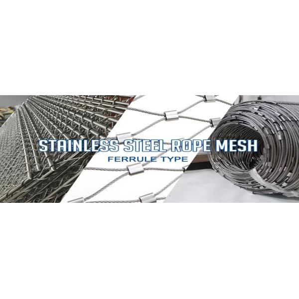 Сетка веревочки провода нержавеющей стали 316 корозии балюстрады анти- для защиты и безопасности