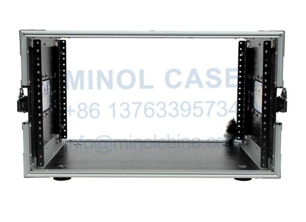 6U Flight Rack Case 19' Tour Portable Flight Case